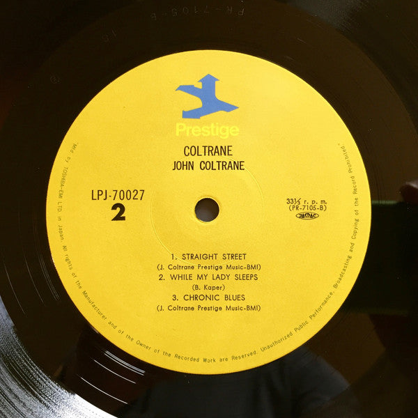 John Coltrane - Coltrane (LP, Album, RE)
