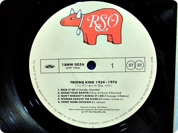 Freddie King - Freddie King (1934-1976) (LP, Comp, RE)