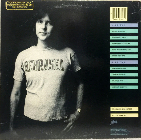 Randy Meisner - One More Song (LP, Album, Pit)