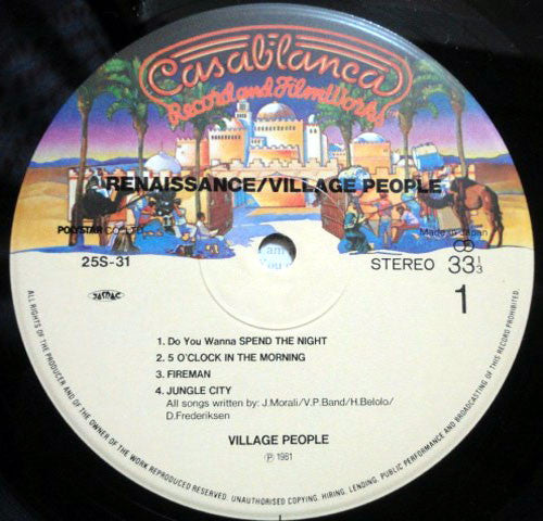 Village People - Renaissance (LP, Album)