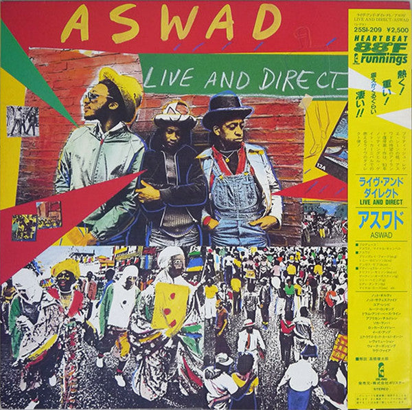Aswad - Live And Direct (LP, Album)