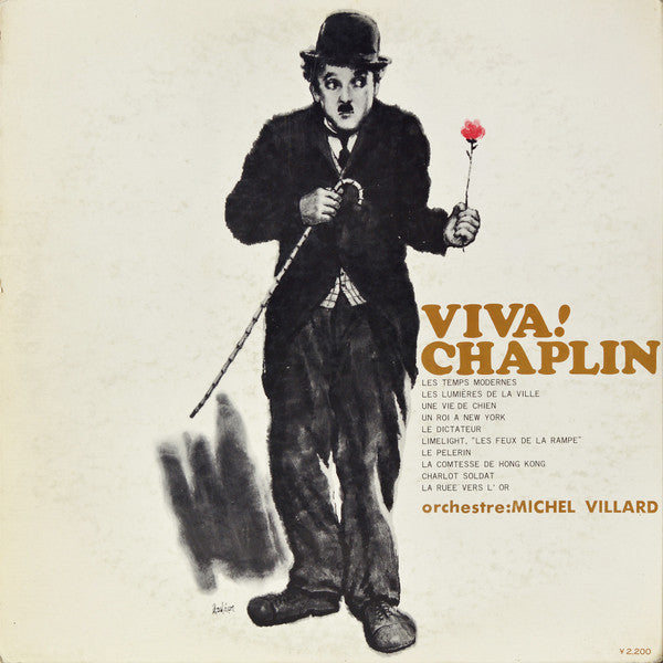 Orchestre: Michel Villard* - Viva! Chaplin (LP, Gat)