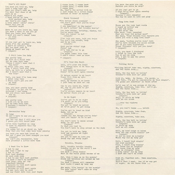 Lowell Fulson - Hung Down Head (LP, Comp, RE)