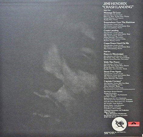Jimi Hendrix - Crash Landing (LP, Album)