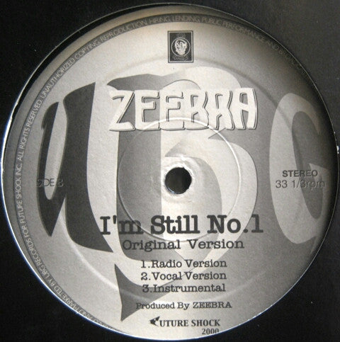 Zeebra - I'm Still No.1 (12"")