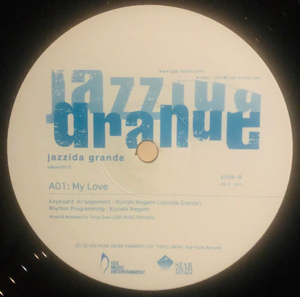 Jazzida Grande - My Love / Baby Shout (12"")