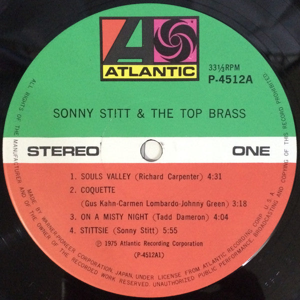 Sonny Stitt - Sonny Stitt & The Top Brass (LP, Album)