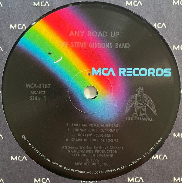 The Steve Gibbons Band* - Any Road Up (LP, Album, Pin)