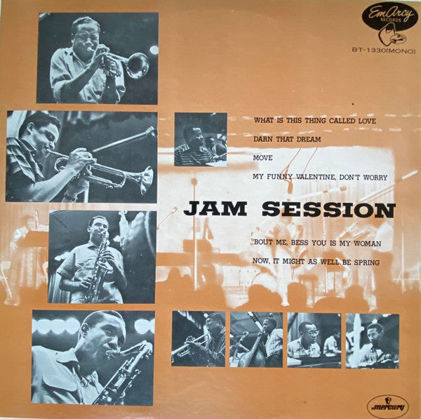 Clifford Brown - Jam Session (LP, Album, Mono, RE)