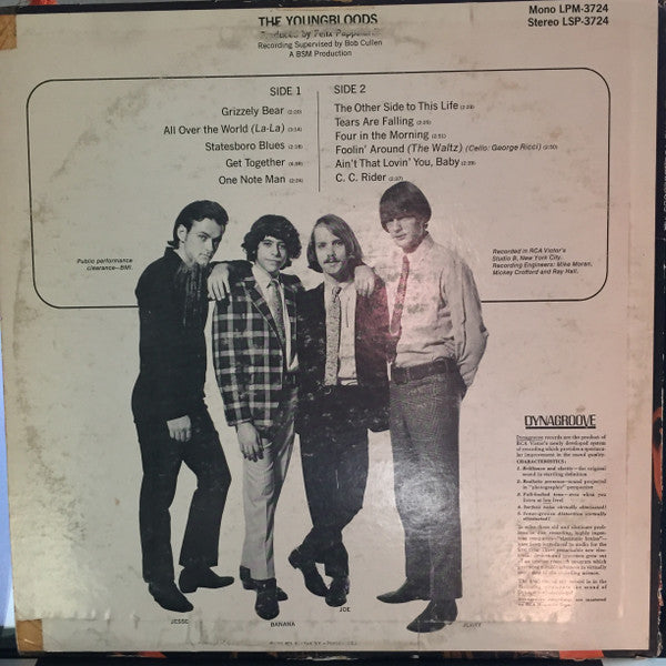 The Youngbloods - The Youngbloods (LP, Album, RP)