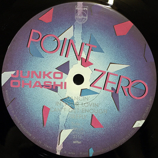 Junko Ohashi - Point Zero (LP, Album, Hyp)