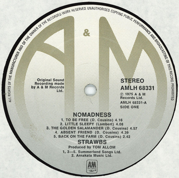 Strawbs - Nomadness (LP, Album)
