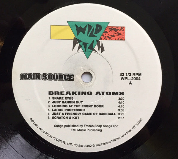 Main Source - Breaking Atoms (LP, Album, RE)