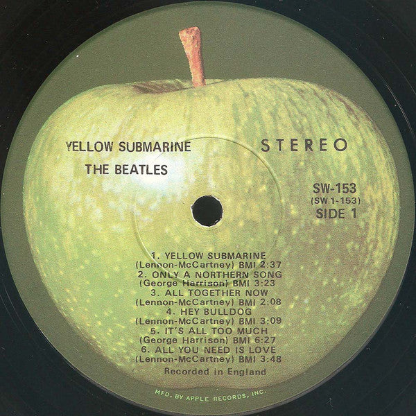 The Beatles - Yellow Submarine (LP, Album, RE, Win)
