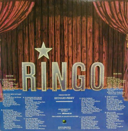 Ringo Starr - Ringo (LP, Album)