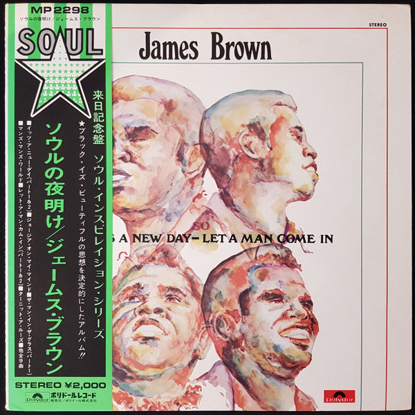 James Brown - It's A New Day - Let A Man Come In (LP, Album, RE)