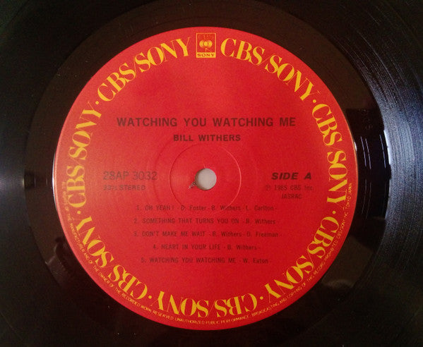 Bill Withers - Watching You Watching Me (LP, Album)