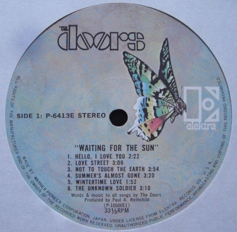 The Doors - Waiting For The Sun (LP, Album, RE, Gat)