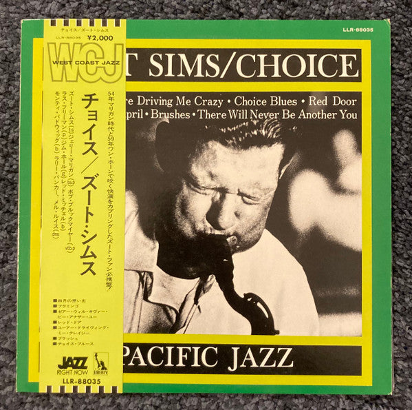 Zoot Sims - Choice (LP, Album)