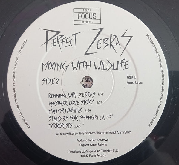 Perfect Zebras - Mixing With Wildlife (LP, Album)