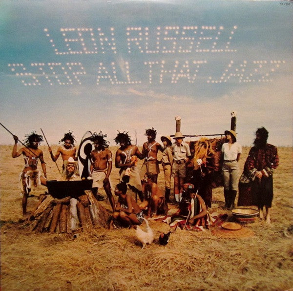 Leon Russell - Stop All That Jazz (LP, Album, Glo)