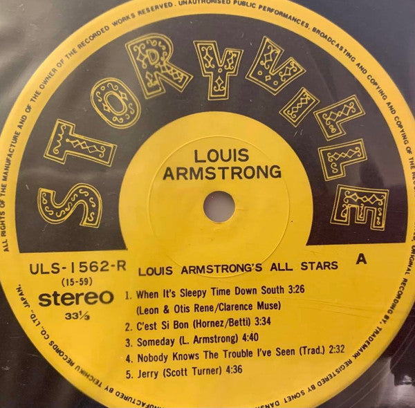 Louis Armstrong - All Stars (LP, Comp)