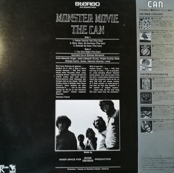Can - Monster Movie (LP, Album, RE)