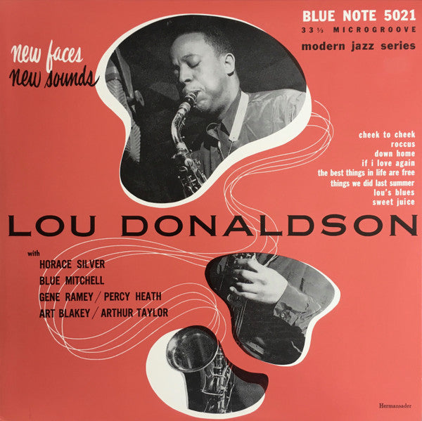Lou Donaldson - New Faces – New Sounds (LP, Album, RE)