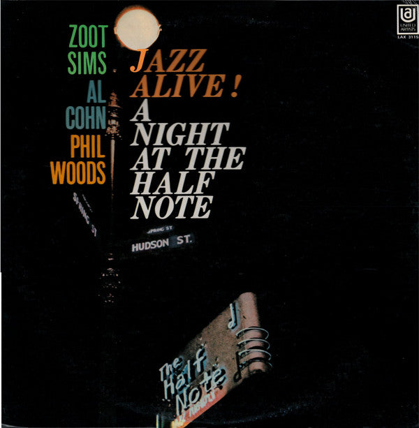 Zoot Sims - Jazz Alive! A Night At The Half Note(LP, Album, Ltd, RE)