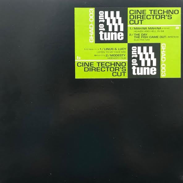 Out Of Tune Generation - Cine Techno Director's Cut (12"")