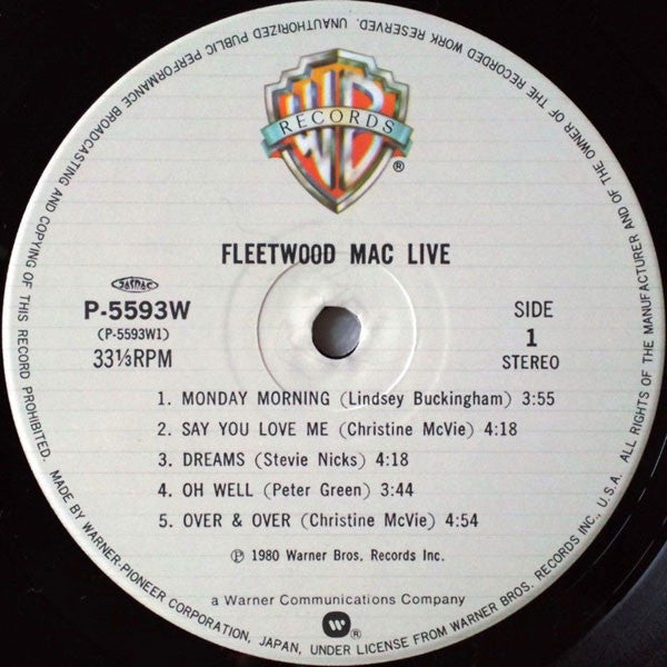 Fleetwood Mac - Live (2xLP, Album)