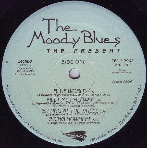 The Moody Blues - The Present (LP, Album, 26 )