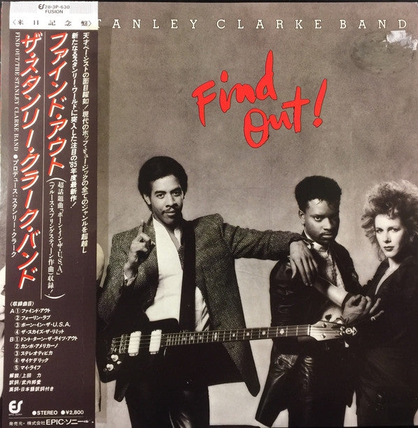 The Stanley Clarke Band - Find Out! (LP, Album)