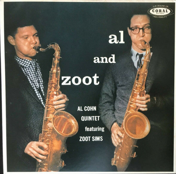 Al Cohn Quintet - Al And Zoot(LP, Album, Mono, RE)