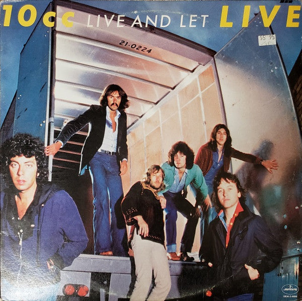 10cc - Live And Let Live (2xLP, Album, San)
