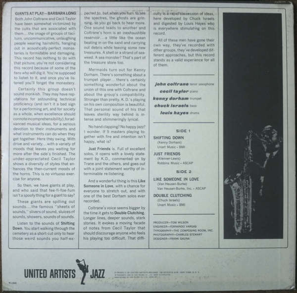 John Coltrane - Coltrane Time (LP, Album, Ltd, RE)