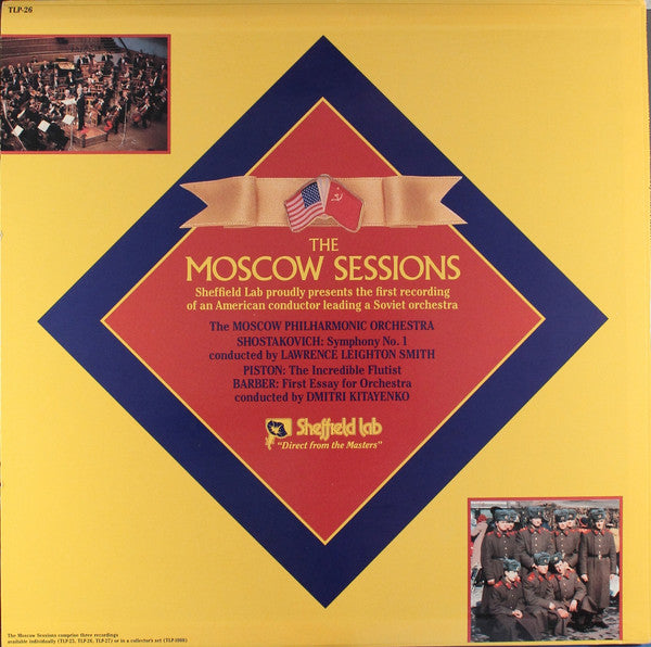 The Moscow Philharmonic Orchestra* - The Moscow Sessions (LP)