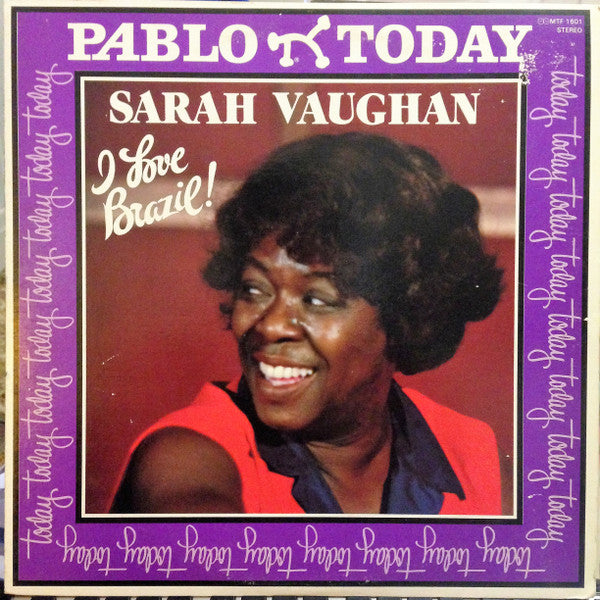 Sarah Vaughan - I Love Brazil! (LP, Album)