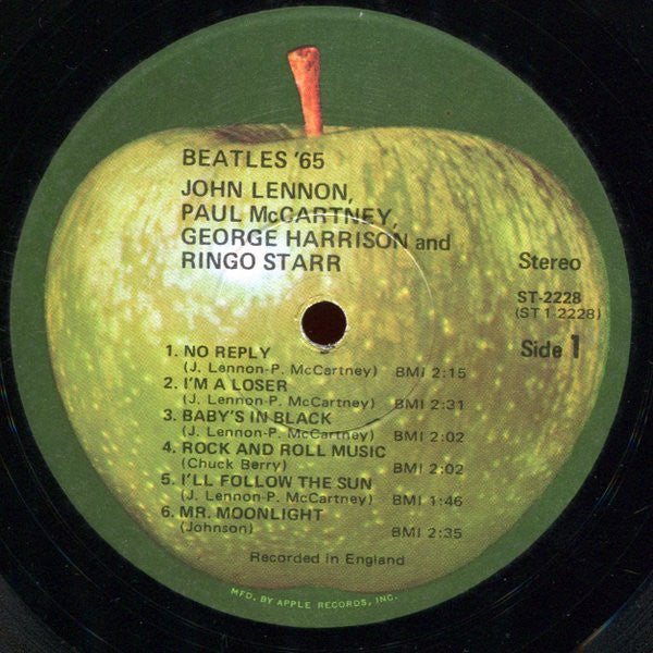 The Beatles - Beatles '65 (LP, Album, RP, Win)