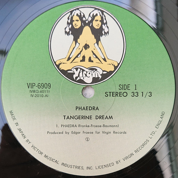 Tangerine Dream - Phaedra (LP, Album, RE, Gat)