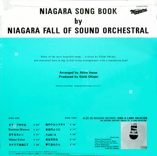 Niagara Fall Of Sound Orchestral - Niagara Song Book (LP, Album)