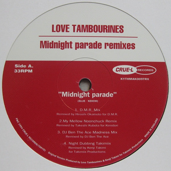 Love Tambourines - Midnight Parade Remixes (12"")