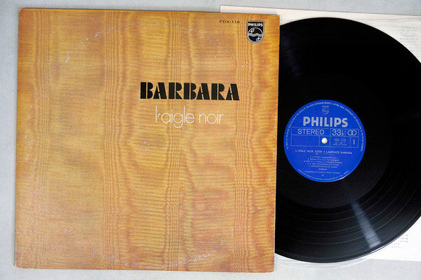 Barbara (5) - L'aigle Noir = 黒いワシ (LP, Album, RE)