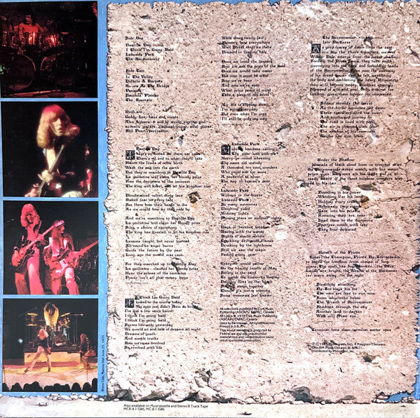 Rush - Caress Of Steel (LP, Album, RP, Gat)