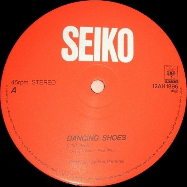Seiko* - Dancing Shoes (12"", Maxi)