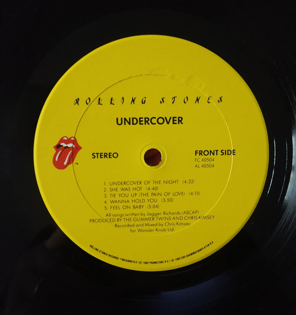 The Rolling Stones - Undercover (LP, Album, RE)