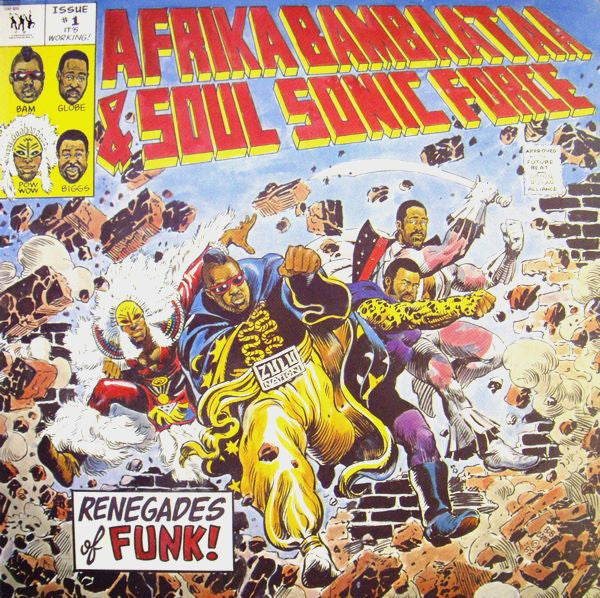 Afrika Bambaataa & Soulsonic Force - Renegades Of Funk (12"")
