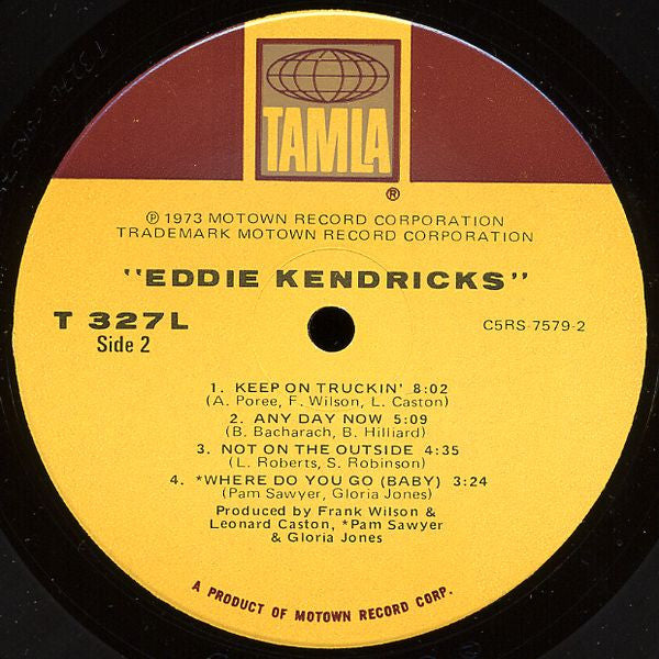 Eddie Kendricks - Eddie Kendricks (LP, Album, Hol)