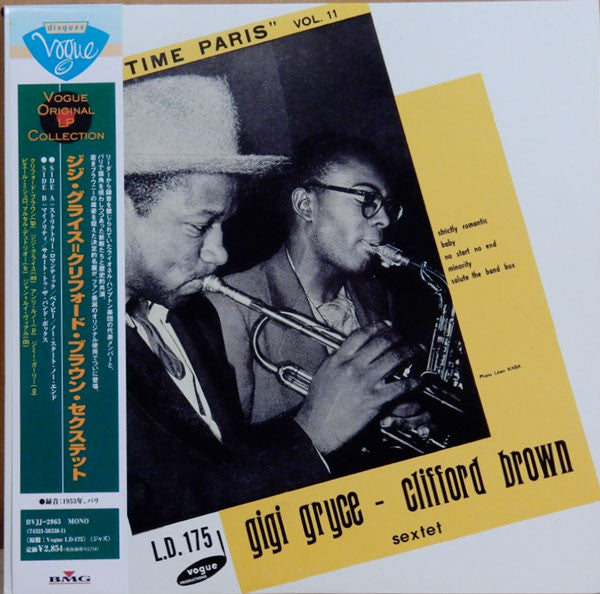 Gigi Gryce Clifford Brown Sextet - ""Jazz Time Paris"" Vol. 11(10",...