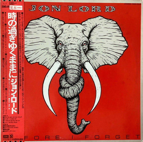 Jon Lord - Before I Forget (LP, Album, Promo)